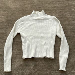Cotton On Ribbed Turtleneck Long Sleeve